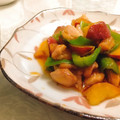 クックK7EYGK☆'s cooksnap of when they made さつまいもと鶏肉の甘酢炒め.