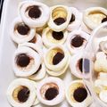 yulivia's cooksnap of when they made マシュマロクッキーonチョコレート.