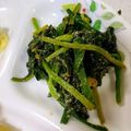 ぱにぱる's cooksnap of when they made 超簡単!レンチンだけほうれん草のごま和え.