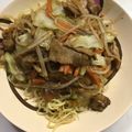 ハングル's cooksnap of when they made あんかけソース焼きそば（時短）.