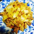 実家暮らしの娘's cooksnap of when they made 豚肉とキャベツの甘辛照り焼き炒め.