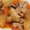 猫のミイヤ's cooksnap of when they made 時短♡鳥もも肉と大根と人参の炒め煮.