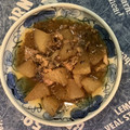 PAORU's cooksnap of when they made 大根とサバ缶の煮物.