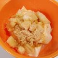 4double5's cooksnap of when they made きなこバナナ豆腐 ♡離乳食中期♡.
