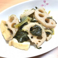 みの莉's cooksnap of when they made 蓮根とチンゲン菜と豆腐 油揚げの煮物❀.