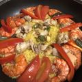みっきい☆☆'s cooksnap of when they made 圧力鍋で①玄米パエリア②焼き玄米パエリア.