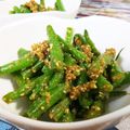 なおきんとん's cooksnap of when they made 簡単！いんげんの胡麻和え.
