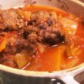あめのち晴れ★'s cooksnap of when they made ミートボールのトマト野菜スープ.