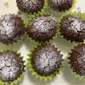 ロックンかおりん☆'s cooksnap of when they made ♡チョコマフィン♡しっとり生チョコ風♪.