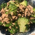 クック98A7CF☆'s cooksnap of when they made ブロッコリーとツナの塩昆布和え.