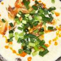 がいあ's cooksnap of when they made 簡単鹹豆漿トウジャン☆仙台あぶら麩で.
