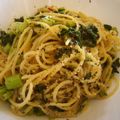 mr.big's cooksnap of when they made セロリのジェノベーゼ ソースとパスタ.