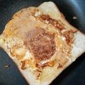 めーもん's cooksnap of when they made マヨたまトースト♪.