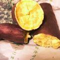 みりん調味料's cooksnap of when they made レンジで簡単！！甘くてほかほかふかし芋♡.