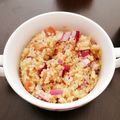 ゴロみかん's cooksnap of when they made クリスマス　炊飯器混ぜるだけキヌアサラダ.