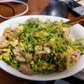 政志っす's cooksnap of when they made ごま油香る☆豆苗と豚肉のたまご炒め.