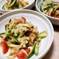 ティグス's cooksnap of when they made 切干大根ときゅうりの中華サラダ.