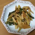 たちんぺ's cooksnap of when they made セロリのさっと炒め.