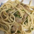 ギョウザ好き's cooksnap of when they made 冷凍うどん＋ネギ塩で簡単節約おひる.