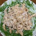 ☆もっくん☆'s cooksnap of when they made 鳥胸肉と水菜のごまドレッシングサラダ.