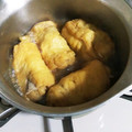 楓桜杏's cooksnap of when they made 安くて早くて簡単！豚こまの油揚げロール煮.