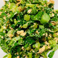 クックU7H2DC☆'s cooksnap of when they made 大根葉のおかか醤油炒め.