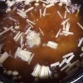 アピナス's cooksnap of when they made 【味噌汁黄金比】えのき&豆腐.