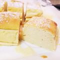 かあちゃん⑤'s cooksnap of when they made ふわふわ♡口溶けスフレチーズケーキ.