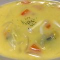 hideTNK's cooksnap of when they made 簡単かぼちゃクリームシチュー.
