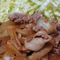 紅葉☆ミ's cooksnap of when they made ☆簡単に♪生姜たれで豚肉の生姜焼☆.