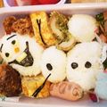 みきてぃgu's cooksnap of when they made ☆アナ雪 オラフ キャラ弁☆.