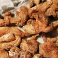 北ドイツキッチン's cooksnap of when they made 鶏皮せんべい　だし醤油味 白髪ねぎ添え.