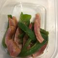 スイジョウ's cooksnap of when they made お弁当に♪＊ベーコンとピーマンの炒め物＊.