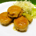 yamabuki1's cooksnap of when they made つくねのやみつき旨カレーマヨ醤油照り焼き.