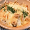 ricosweets's cooksnap of when they made 時短＆手抜き♫玉葱＆挽き肉の重ね焼き.