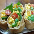 ベリーパンダ919's cooksnap of when they made ＊夏があふれる！そうめんいなり＊.