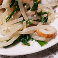 あきつま（杏花☆）'s cooksnap of when they made ちくわ・にら・もやしのオイマヨ和え.