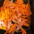 ♡スヌーピー♡'s cooksnap of when they made お弁当にも♪ 人参とベーコンの塩きんぴら.