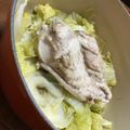 すみっちゃん's cooksnap of when they made 蒸し鶏白菜.