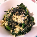 ユーロン's cooksnap of when they made ほうれん草のきなこ衣和え.