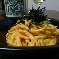 ダイナマイト漆黒's cooksnap of when they made ❇粒ウニと明太子のパスタ❇.