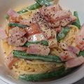 クックRNE☆'s cooksnap of when they made 【超簡単】生クリーム無しカルボナーラ.