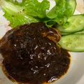 jinjin3218's cooksnap of when they made つくねおからハンバーグ.