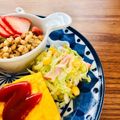 ねっちゃんっ's cooksnap of when they made お弁当☆キャベコーンハム☆.