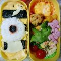 クック19FH8S☆'s cooksnap of when they made キャラ弁簡単ゲゲゲの鬼太郎♡目玉おやじ！.
