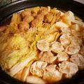 あすまなちゃんママ's cooksnap of when they made お野菜たっぷり◎ごまみそシュウマイ鍋♨.