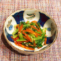 なつき☆ミ's cooksnap of when they made 小松菜と人参のぬた和え.