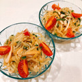 ゆにこーん☆'s cooksnap of when they made 青じそともやしのあえもの（もやしサラダ).