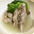 lalafuwari's cooksnap of when they made 豚骨で骨汁・トンコツ出汁・ツナ風豚肉.