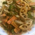 クックTopMfld's cooksnap of when they made れんこんとひき肉の甘酢あん.
